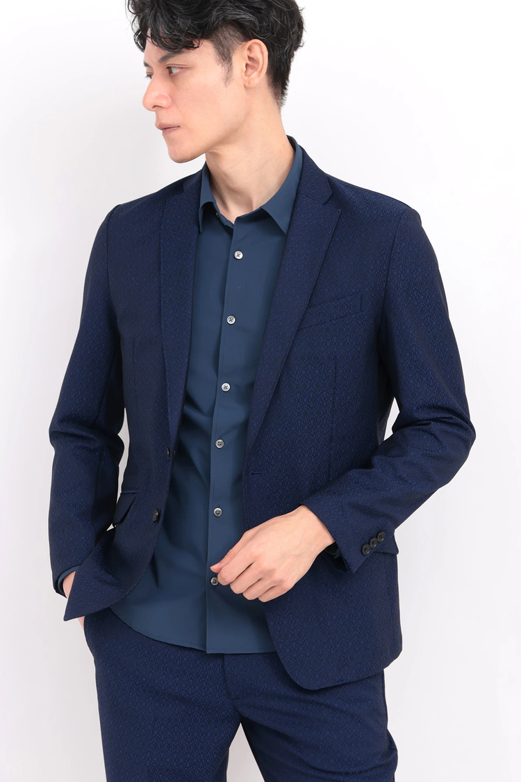 TORNADO MART(トルネードマート) |ZERO by TORNADO MART∴TRブライトストレッチジャカードジャケット