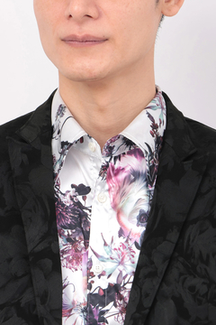 TORNADO MART(トルネードマート) |TORNADO MART∴ローズサテンジャカードジャケット