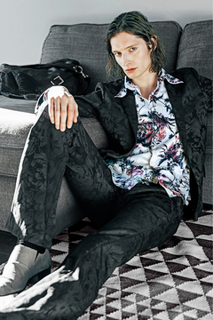 TORNADO MART(トルネードマート) |TORNADO MART∴ローズサテンジャカードジャケット