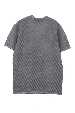 TORNADO MART(トルネードマート) |TORNADO MART∴バイアスストライプリンクス半袖ニット