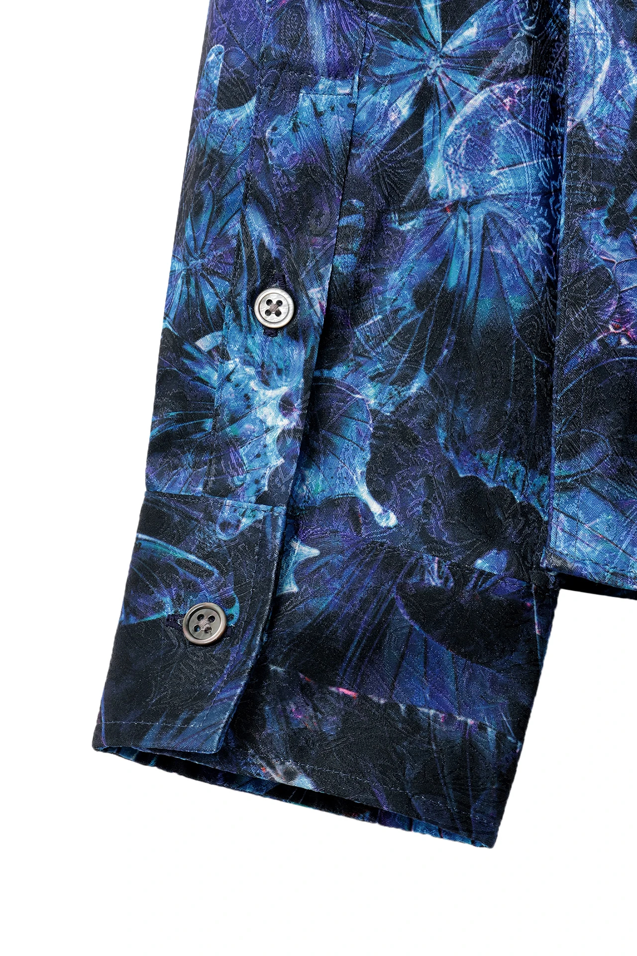 TORNADO MART∴ジュエルバタフライプリントシャツ / TORNADO MART