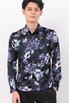 TORNADO MART(トルネードマート) |TORNADO MART∴アクアフラワープリントシャツ