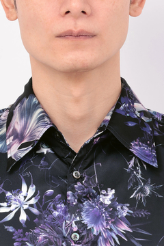 TORNADO MART(トルネードマート) |TORNADO MART∴アクアフラワープリントシャツ