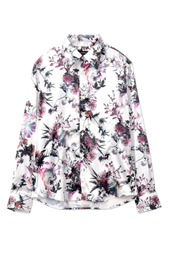 TORNADO MART(トルネードマート) |TORNADO MART∴アクアフラワープリントシャツ