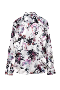 TORNADO MART(トルネードマート) |TORNADO MART∴アクアフラワープリントシャツ