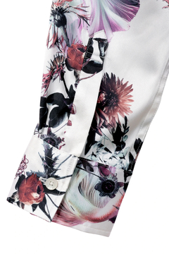 TORNADO MART(トルネードマート) |TORNADO MART∴アクアフラワープリントシャツ