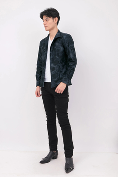 TORNADO MART(トルネードマート) |TORNADO MART∴HTオーシャンウェーブデニムプリントシャツ