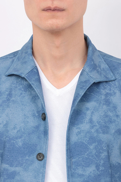 TORNADO MART(トルネードマート) |TORNADO MART∴HTオーシャンウェーブデニムプリントシャツ