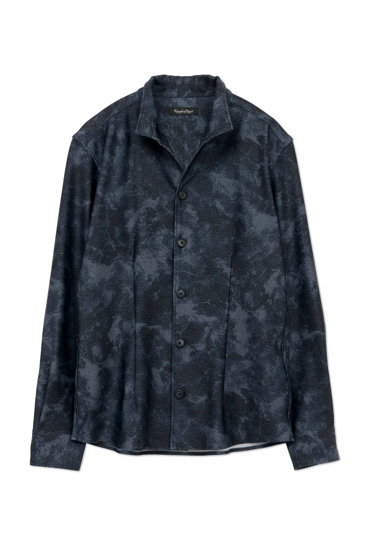 TORNADO MART∴HTオーシャンウェーブデニムプリントシャツ / TORNADO