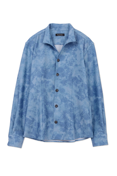 TORNADO MART(トルネードマート) |TORNADO MART∴HTオーシャンウェーブデニムプリントシャツ