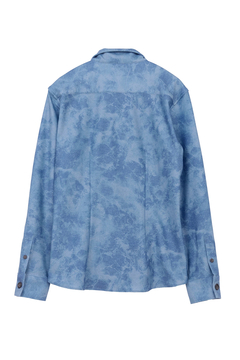 TORNADO MART(トルネードマート) |TORNADO MART∴HTオーシャンウェーブデニムプリントシャツ