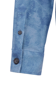 TORNADO MART(トルネードマート) |TORNADO MART∴HTオーシャンウェーブデニムプリントシャツ