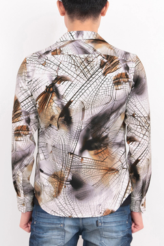 TORNADO MART(トルネードマート) |TORNADO MART∴ウィングヴェインプリントシャツ