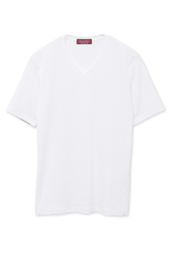 TORNADO MART(トルネードマート) |TORNADO MART∴オーシャンウェーブVネック半袖カットソー