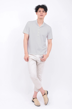 TORNADO MART(トルネードマート) |ZERO by TORNADO MART∴ランダム針抜きABSテレコポロシャツ