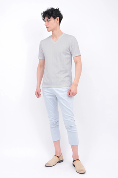 TORNADO MART(トルネードマート) |ZERO by TORNADO MART∴ランダム針抜きABSテレコ半袖カットソー