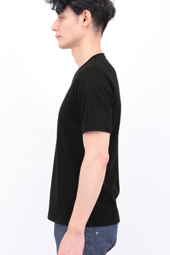 TORNADO MART(トルネードマート) |ZERO by TORNADO MART∴ランダム針抜きABSテレコ半袖カットソー