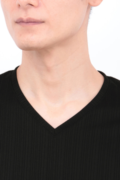 TORNADO MART(トルネードマート) |ZERO by TORNADO MART∴ランダム針抜きABSテレコ半袖カットソー