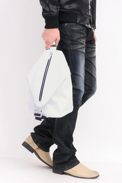 TORNADO MART(トルネードマート) |TORNADO MART∴レザー＆ナイロンフォルデッドワンショルダーBAG