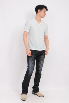 TORNADO MART(トルネードマート) |TORNADO MART∴バイヤスアローVネック半袖カットソー