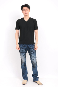 TORNADO MART(トルネードマート) |TORNADO MART∴バイヤスアローVネック半袖カットソー