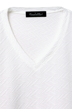 TORNADO MART(トルネードマート) |TORNADO MART∴バイヤスアローVネック半袖カットソー