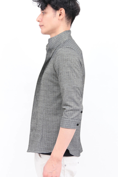 TORNADO MART(トルネードマート) |ZERO by TORNADO MART∴ランダムテレコ7分袖シャツ