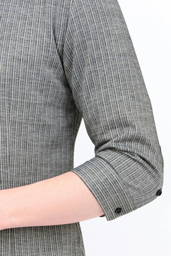 TORNADO MART(トルネードマート) |ZERO by TORNADO MART∴ランダムテレコ7分袖シャツ