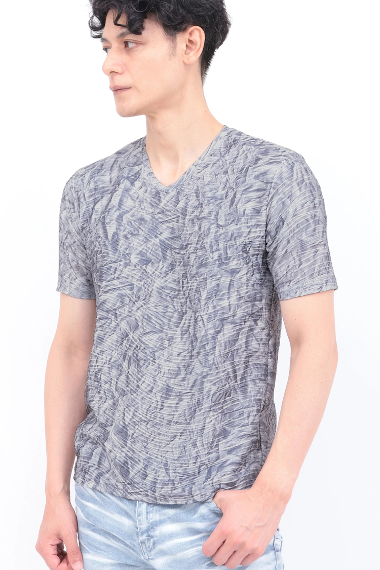 TORNADO MART(トルネードマート) |TORNADO MART∴ウェーブJQムラフォイル半袖カットソー