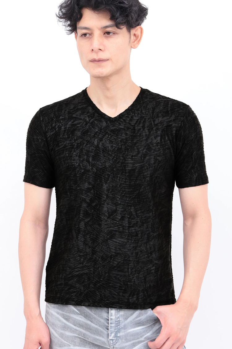 TORNADO MART(トルネードマート) |TORNADO MART∴ウェーブJQムラフォイル半袖カットソー