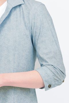 TORNADO MART(トルネードマート) |TORNADO MART∴ハイテンションレースプリント7分袖シャツ