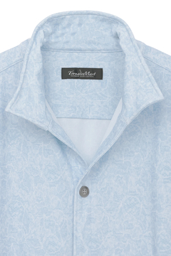 TORNADO MART(トルネードマート) |TORNADO MART∴ハイテンションレースプリント7分袖シャツ