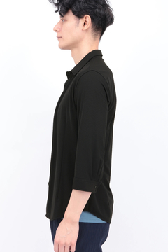 TORNADO MART(トルネードマート) |ZERO by TORNADO MART∴オーシャンリップルジャージー7分袖シャツ