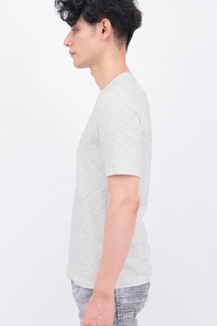 TORNADO MART(トルネードマート) |TORNADO MART∴タイダルジャカードクルーネック半袖カットソー