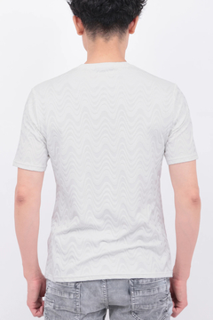 TORNADO MART(トルネードマート) |TORNADO MART∴タイダルジャカードクルーネック半袖カットソー