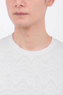 TORNADO MART(トルネードマート) |TORNADO MART∴タイダルジャカードクルーネック半袖カットソー