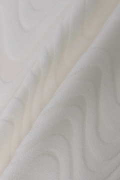 TORNADO MART(トルネードマート) |TORNADO MART∴タイダルジャカードクルーネック半袖カットソー