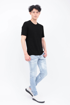 TORNADO MART(トルネードマート) |TORNADO MART∴タイダルジャカードクルーネック半袖カットソー