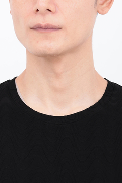 TORNADO MART(トルネードマート) |TORNADO MART∴タイダルジャカードクルーネック半袖カットソー