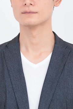 TORNADO MART(トルネードマート) |ZERO by TORNADO MART∴エアトリコットツィードプリント7分袖ジャケット