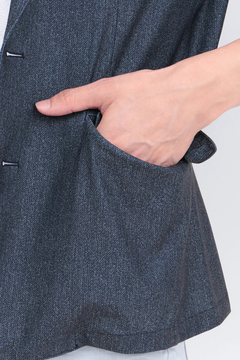 TORNADO MART(トルネードマート) |ZERO by TORNADO MART∴エアトリコットツィードプリント7分袖ジャケット