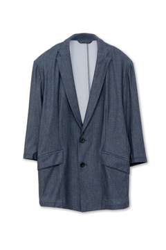 TORNADO MART(トルネードマート) |ZERO by TORNADO MART∴エアトリコットツィードプリント7分袖ジャケット