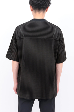 TORNADO MART(トルネードマート) |TORNADO MART∴ラッセルメッシュストライプカーデ