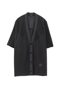 TORNADO MART(トルネードマート) |TORNADO MART∴ラッセルメッシュストライプカーデ