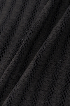 TORNADO MART(トルネードマート) |TORNADO MART∴ラッセルメッシュストライプカーデ