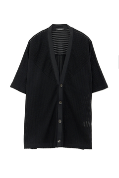 TORNADO MART(トルネードマート) |TORNADO MART∴ラッセルメッシュストライプカーデ