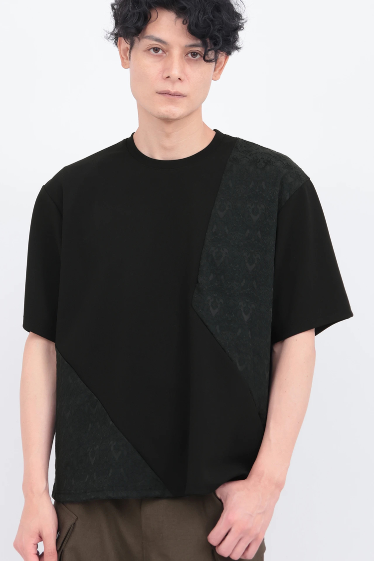 TORNADO MART(トルネードマート) |TORNADO MART∴ハイブリッドテクスチャーオーバーカットソー