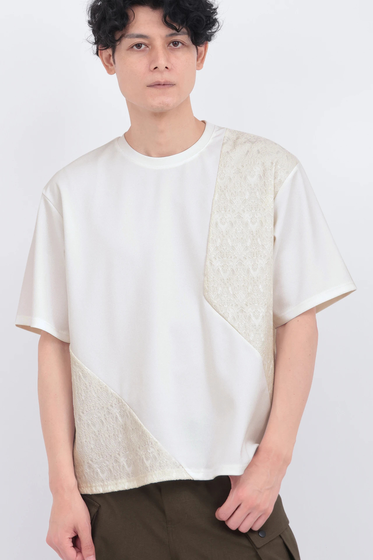 TORNADO MART(トルネードマート) |TORNADO MART∴ハイブリッドテクスチャーオーバーカットソー