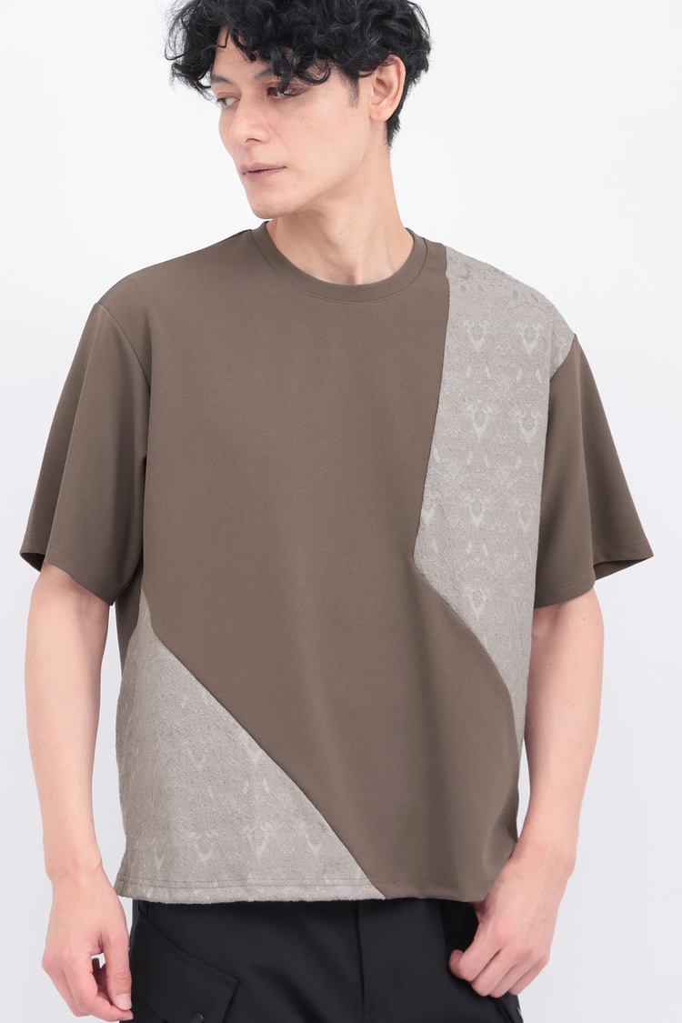 TORNADO MART(トルネードマート) |TORNADO MART∴ハイブリッドテクスチャーオーバーカットソー