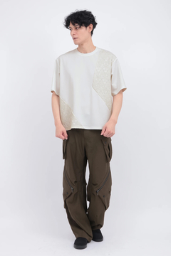 TORNADO MART(トルネードマート) |TORNADO MART∴ハイブリッドテクスチャーオーバーカットソー